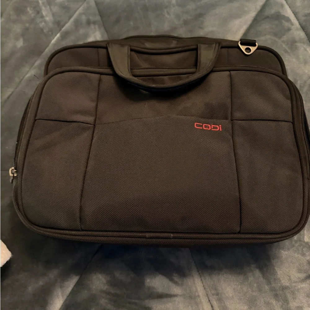 Codi Black Laptop Bag for Men